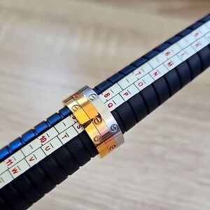 Gold and Silver Two-Tone Ring